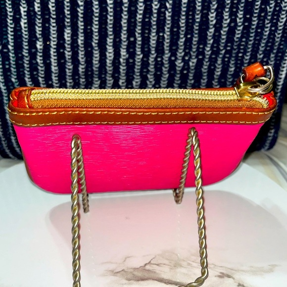 Dooney & Bourke Cork Leather Wristlet, Pink - Picture 5 of 13